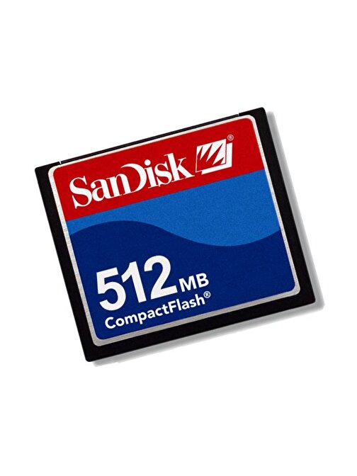 Sandisk 512 Mb Compact Flash Hafıza Kartı