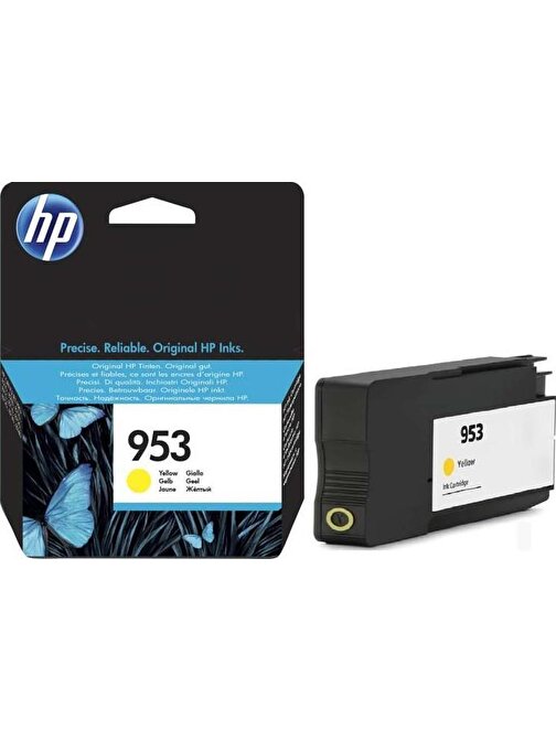 Hp 953 F6U14Ae Orijinal Sarı Kartuş