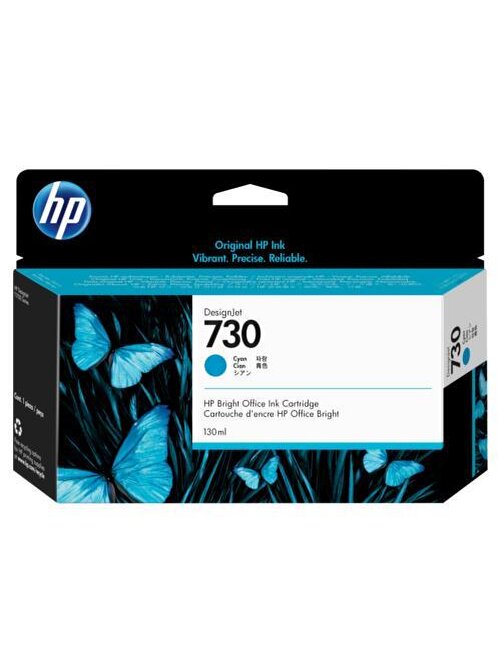 Hp 730 P2V62A Orijinal Camgöbeği Plotter Kartuşu130 Ml