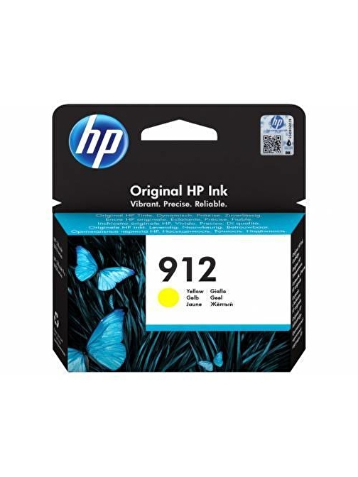 Hp 912 3Yl79A Orijinal Sarı Kartuş