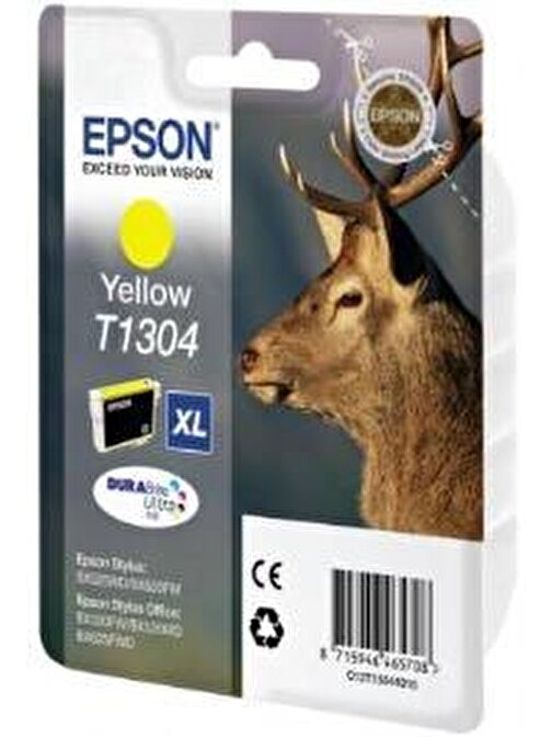 Epson Bx525-625 T13044022 Orijinal Sarı Kartuş Mürekkep Kartuş