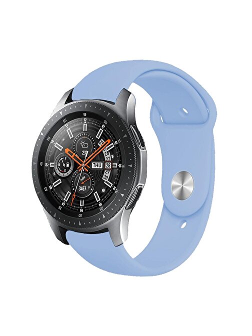E2M Samsung Watch 22mm KRD - 19 Classic Silikon Mavi