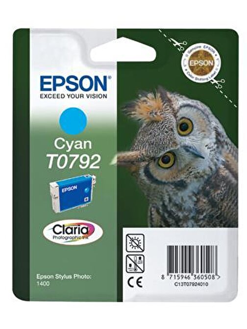 Epson 1400-P50 T07924020 Orijinal Camgöbeği Mürekkep Kartuş