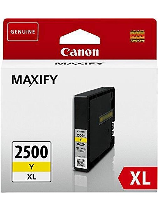 Canon Mb4050-5050-5350 Uyumlu Pgı-2500Xl Orijinal Sarı Mürekkep Kartuş
