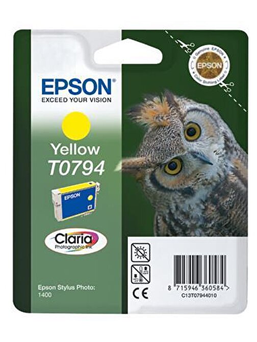Epson 1400-P50 T07944020 Orijinal Sarı Mürekkep Kartuş