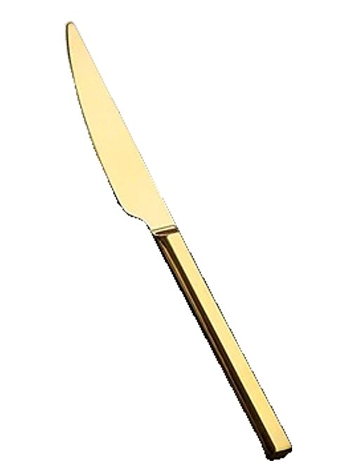Özlife Dzhg-302 Hüma 12'Li Yemek Bıçağı Gold