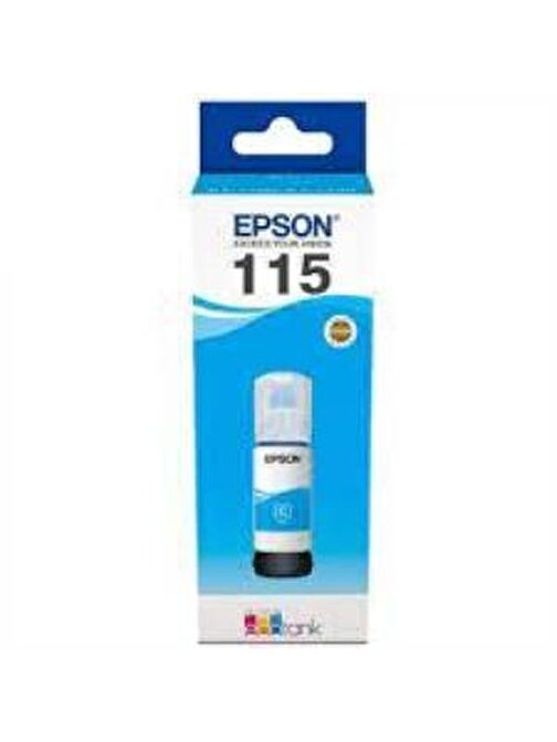 Epson 115 T07C14A L8160-L8180 Orijinal Mavi Şişe Mürekkep