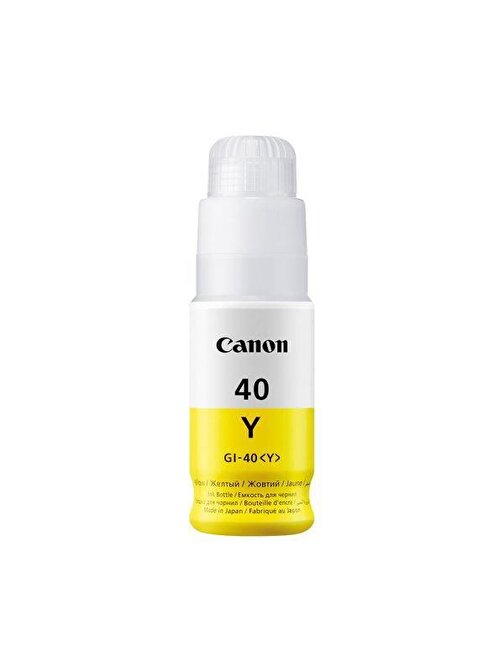 Canon G6040 - G5040 Gı-40Y Orijinal Sarı Şişe Mürekkep
