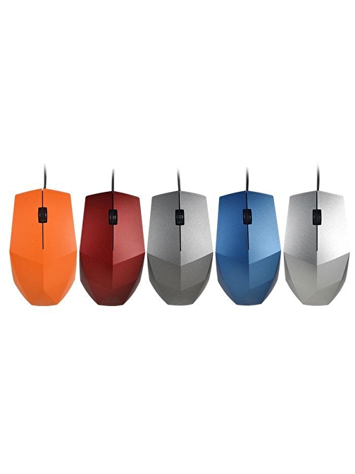 Everest SM-201 1200 DPI Kablolu 3D Kırmızı Optik Mouse