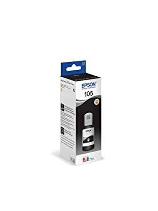 Epson 105 Ecotank C13T00Q140 Orijinal Siyah Mürekkep Şişesi 140 Ml