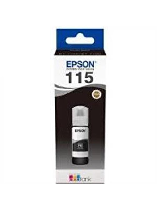 Epson 115 T07C14A L8160-L8180 Orijinal Siyah Şişe Mürekkep