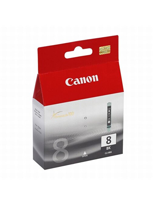Canon Mx850 Mp500-610-800-970 Pro9000 Clı-8Bk Orijinal Siyah Mürekkep Kartuş