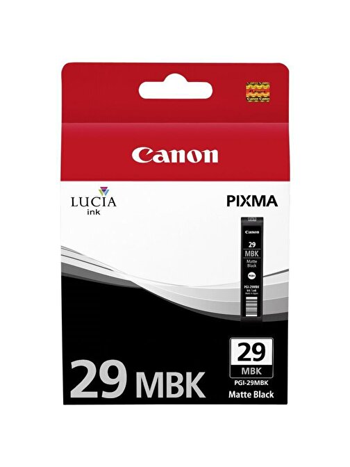 Canon Pgı-29Mbk Orijinal Siyah Mürekkep Kartuş
