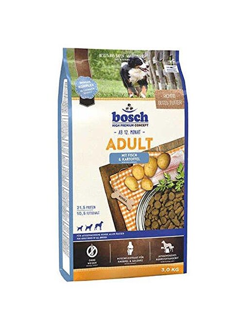 Bosch Glutensiz Balık Ve Patatesli Yetişkin Köpek Maması 3 Kg