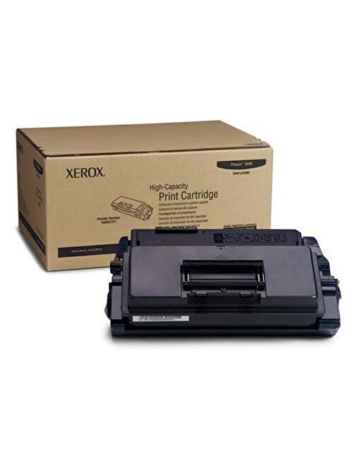 Xerox Phaser 106R01371 3600 Uyumlu Yüksek Kapasiteli Doldurmalı Orjinal Siyah Toner 14.000 Sayfa