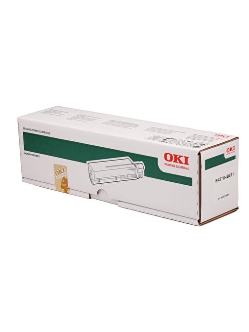 Oki B431-491 Uyumlu Doldurmalı Orjinal Siyah Toner 12.000 Sayfa