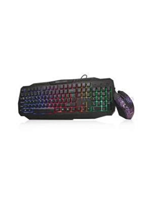 Dark Gkm1000 Türkçe Q Kablolu Klavye Optik Mouse Seti