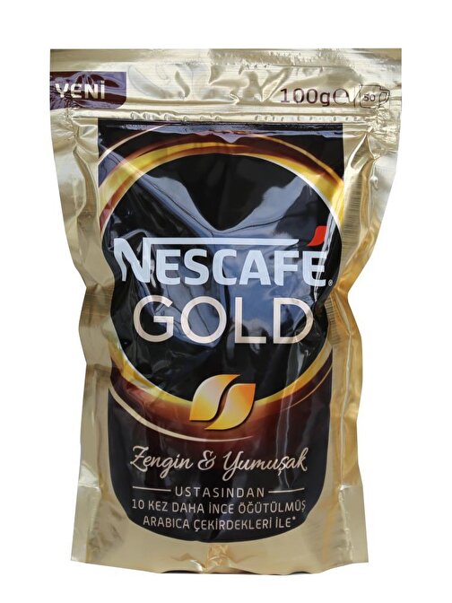Nestle 12561805 Nescafe Gold Doy Pack Sgnt 100 gr