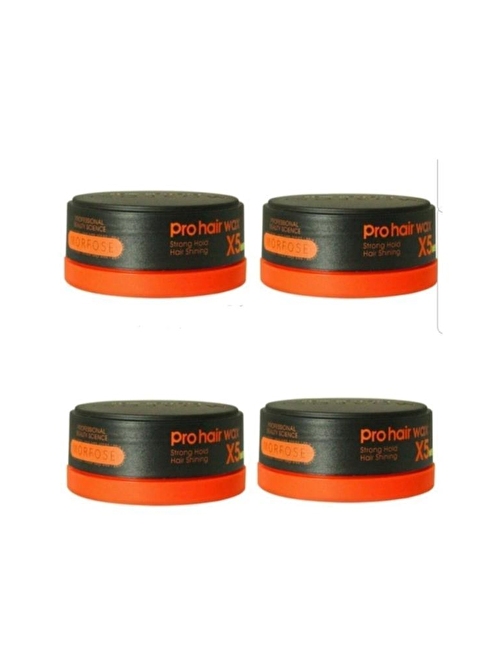 Morfose Prohair x5 Turuncu Wax 150 ml 4