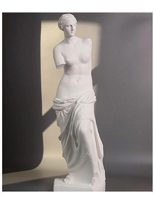 CajuArt Tanrıça Venüs Sanatsal Biblo 29 cm Dekor Aşk ve Güzellik