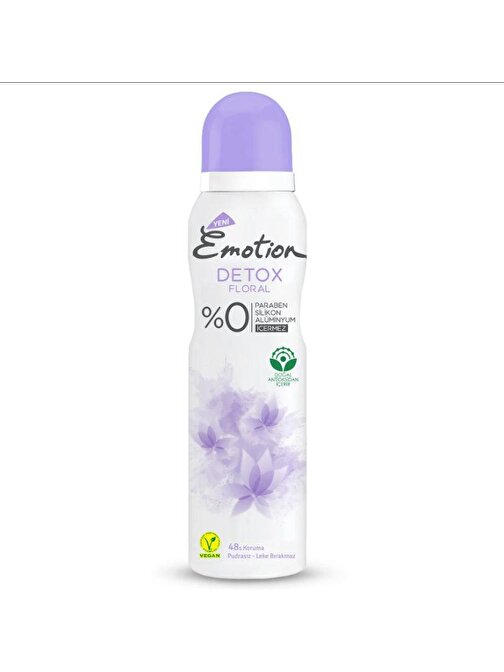Emotion Floral Detox Kadın Sprey Deodorant 150 Ml