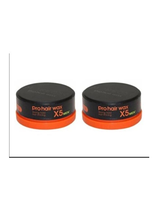 Morfose Prohair x5 Men Wax Strong Hold Turuncu 150 ml x 2