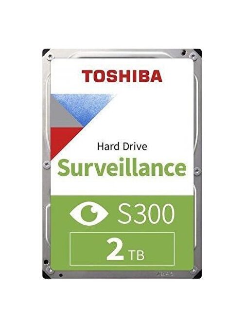 Toshiba 2Tb Hdwt720Uzsva S300 5400 Sata3 128M 7-24 Güvenlik Harddisk