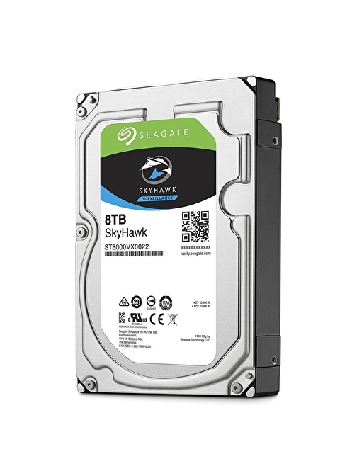 Seagate 8Tb St8000Vx0022 Skyhawk 3.5' 7200Rpm 256Mb Harddisk Güvenlik Diski (İthalat)