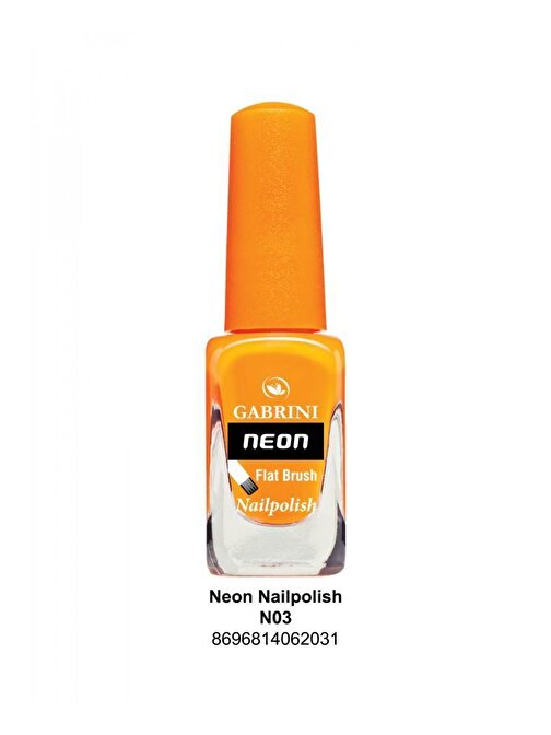 Gabrini Neon Flat Brush Nailpolish N03