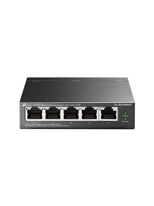 Tp-Link Tl-Sg1005Lp 5 Port10 - 100 - 1000 Mbps Çelik Kasa Poe Switch