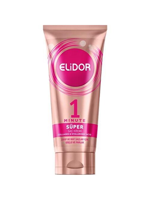 Elidor 1 Minute Süper Saç Kremi Collagen Zayıf 170