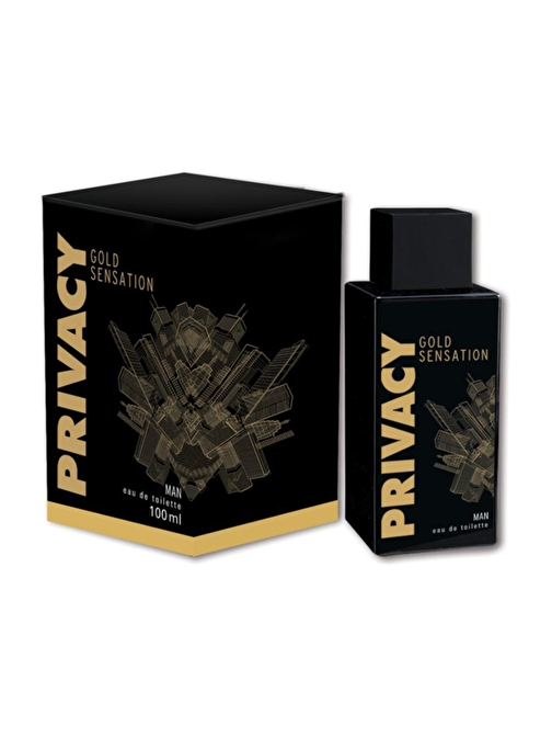 Privacy Gold EDT Man Odunsu Erkek Parfüm 100 ml