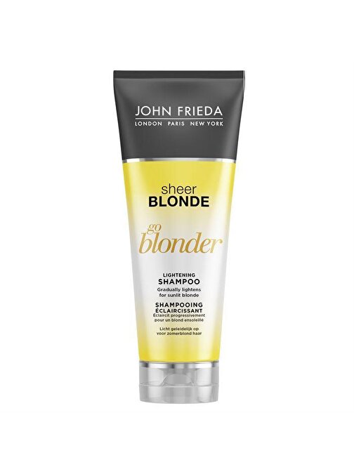 John Frieda Sheer Blonde Go Blonder Sarı Saçlara Özel Işıltı Veren Şampuan 250ml