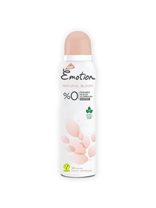 Emotion Natural Bloom Kadın Sprey Deodorant 150 Ml