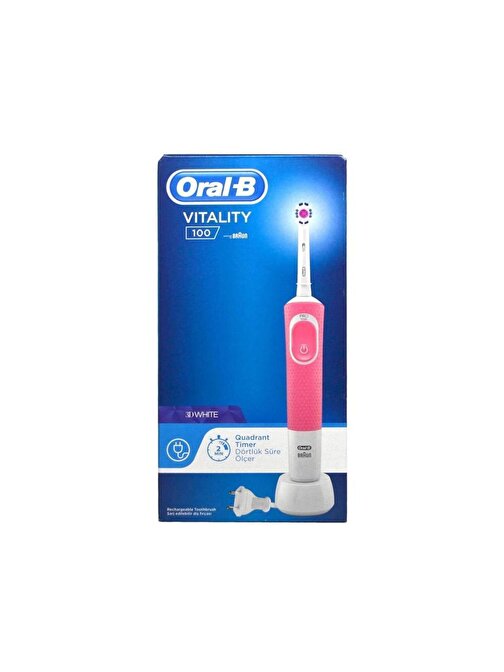 Oral-B Vitality 100 3D White Diş Fırçası Makinası