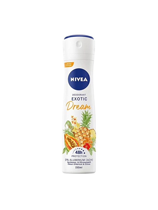 Nivea Egzotik Rüya Kadın Sprey Deodorant 150 Ml