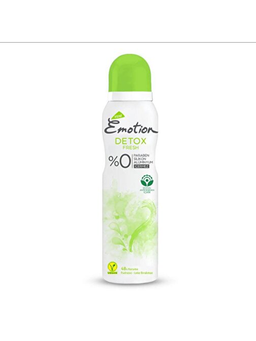 Emotion Fresh Detox Kadın Sprey Deodorant 150 Ml