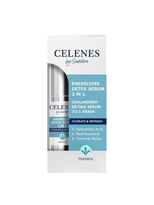Celenes 3İn1 Canlandirici Detox Serum 30ml