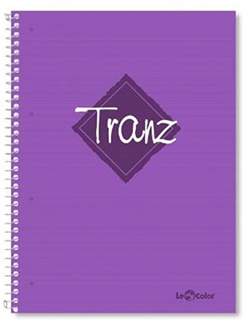 Le Color A5 Defter Çizgili 200 Syf Mor Tranz