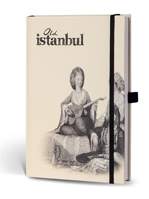 Le Color Eski İstanbul Journal Çizgili Lastikli Fasıl