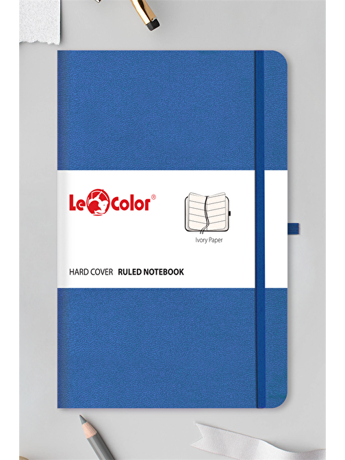 Le Color Tarihsiz Klasik Defter Rec Note 13X21 Çizgili Mavi