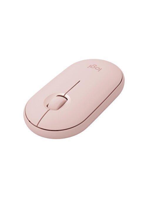 Logitech Pebble M350 1000 DPI Kablosuz 3D Pembe Optik Mouse