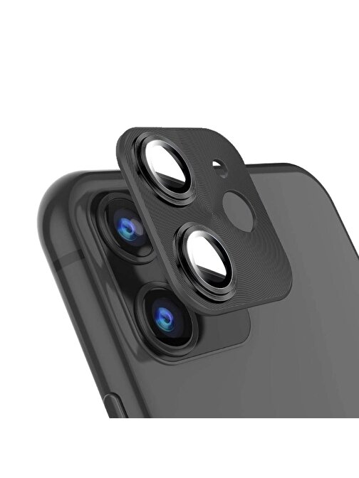 BİNANO IPHONE 11 PRO/11 PRO MAX 360 METAL SİLVER CAMERA KORUYUCU