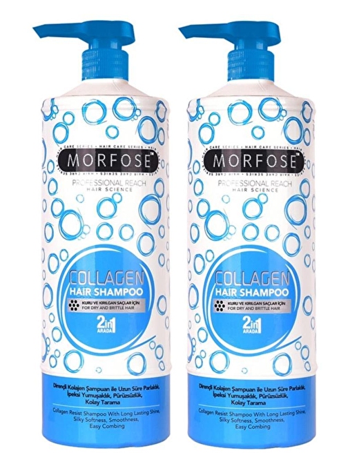 Morfose Collagen Şampuan 1000 ml x 2 Adet