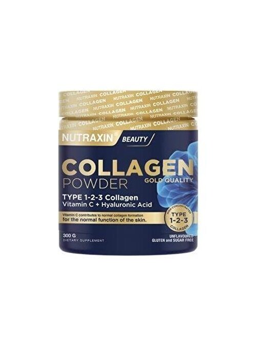 Nutraxin Beauty Collagen Powder Gold Quality 300 Gr