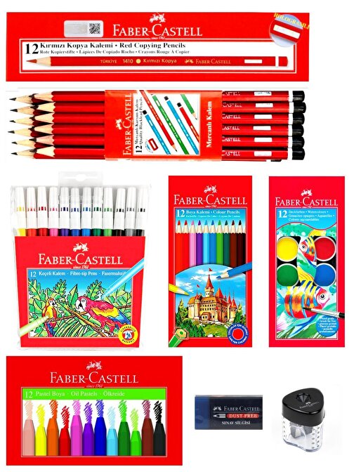 Faber-Castell Özel Set Kurşun Kalem Ve Boyama Seti BTS2022Z1008