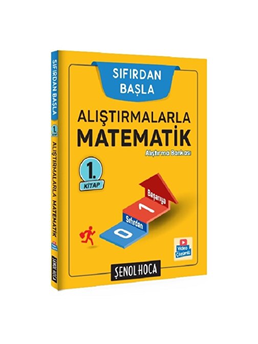 Şenol Hoca Yayınları Alıştırmalarla Matematik - 1 Sıfırdan Başla Şenol Hoca