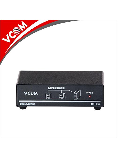 Vcom Dd132 3 Port 350 Mhz Metal Kablolu Switch