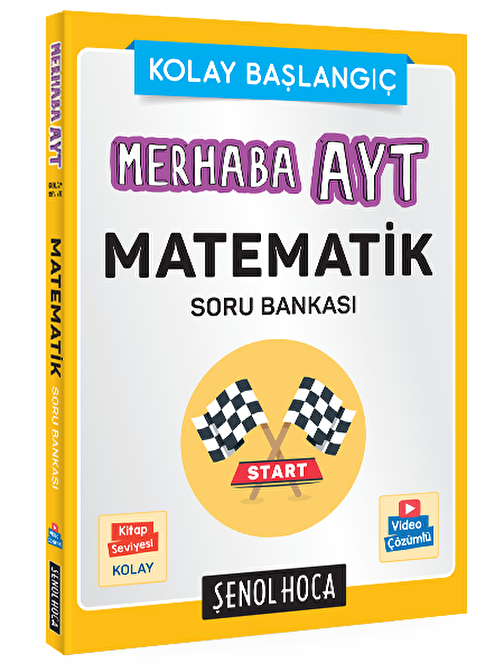 Şenol Hoca Yayınları Merhaba AYT Matematik Soru Bankası Şenol Hoca