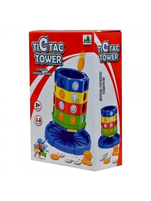 Tic Tac Tower Döner Kuleler Zeka Akıl Oyunları